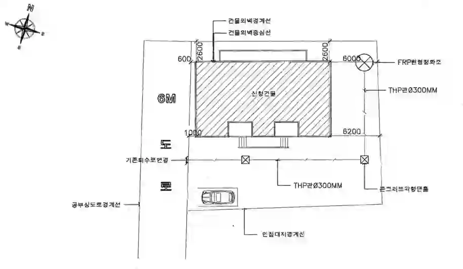 옹정리 110-10 배치도 이미지
